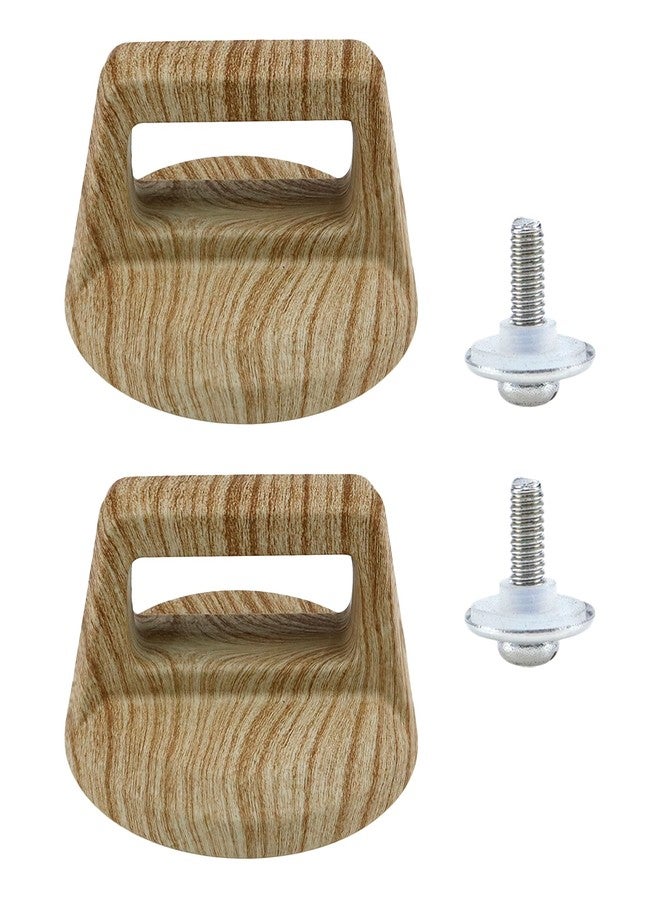 Pastlla 2pcs Pot Lid Top Replacement Knob Pan Lid Holding Handles Universal Replacement Pan Lid Holding Handles for Kitchen Cookware Light Grain - Image 1
